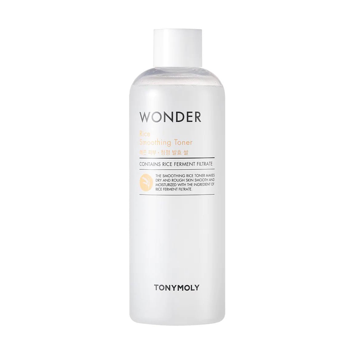 Тонер для обличчя Tony Moly Wonder Rice Smoothing Toner з рисовим екстрактом, 500 мл